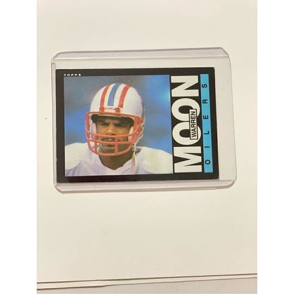 1985 topps rookie card Warren Moon #251 good condition!!! - Picture 1 of 2